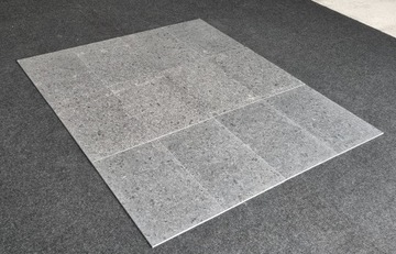 PŁYTKI GRANITOWE STEEL GREY SZCZOTKOWANE GRAFITOWE NA TARAS NA SCHODY