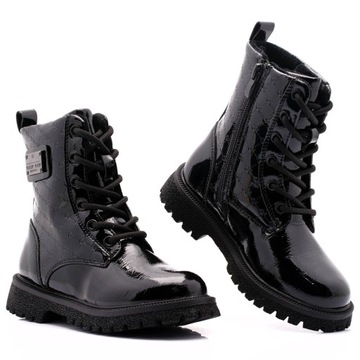 Buty zimowe trapery ciepłe śniegowce 34 P5-184