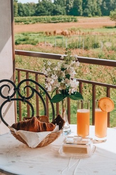 SZKLANA TUBA WĄSKA 18x5 cm