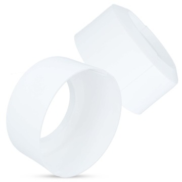 Розетка, закрывающая канализационные трубы WC 110, завершена.