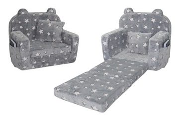 FOTELIK ROZKŁADANY SKŁADANY SOFA POLAR 51/40/41
