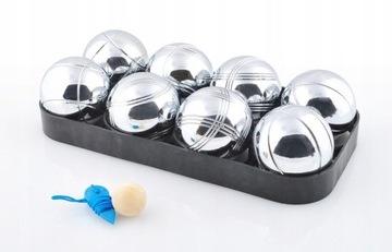 GRA PETANQUE KULE BULE BOULE 8 KUL POKROWIEC BOCCE