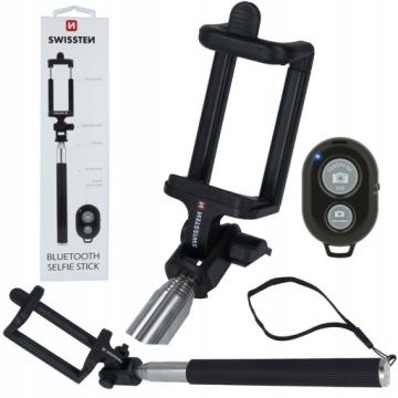 Палка для селфи SWISSTEN с дистанционным управлением Bluetooth
