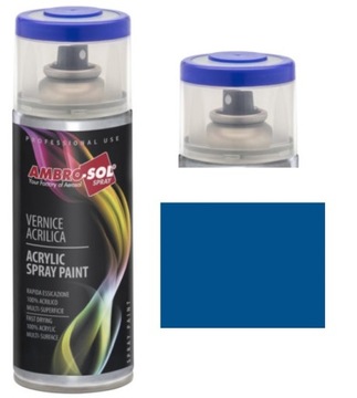 SPRAY NIEBIESKI LAKIER AKRYLOWY NIEBIESKI GŁĘBOKI RAL5017