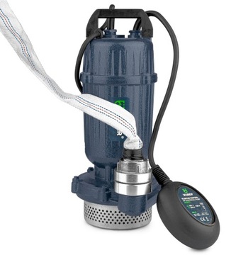 ПОГРУЖНОЙ НАСОС С ПОПЛАВКОМ ДЛЯ ЗАГРЯЗНЕННОЙ ЧИСТОЙ ВОДЫ, сито 250 л/мин + ШЛАНГ 1