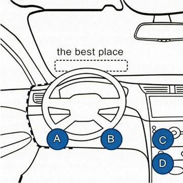 PRZEDNIA SZYBA SAMOCHODU HUD HEAD UP WYŚWIETLACZ OBD2 5.5-CALOWY PROJEKTOR 13 rodzajów danych