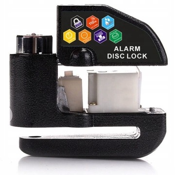 BLOKADA ROWEROWA TARCZY Z ALARMEM DISC LOCK 110dB