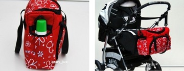 BabyLux SUPER TORBA S3 dla MAMY do wózka grey flex