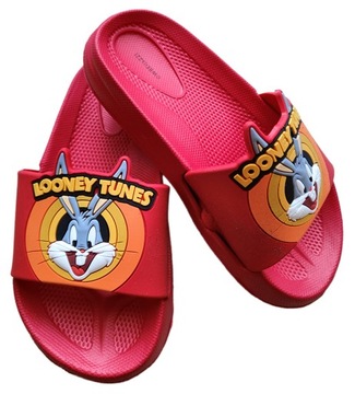 LOONEY TUNES KLAPKI BASENOWE PLAŻOWE KRÓLIK BUGS