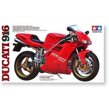 Tamiya 14068 1/12 Ducati 916 Racing Motorcycle Sport Handmade Motorbike