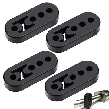 Универсальный держатель выхлопной трубы автомобиля, подвеска для глушителя, 4 шт.