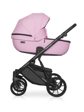 Коляска MONTANA ECCO Riko Basic 3в1 до 22 КГ ДОПОЛНИТЕЛЬНАЯ ПОДВЕСКА + СИДЕНЬЕ