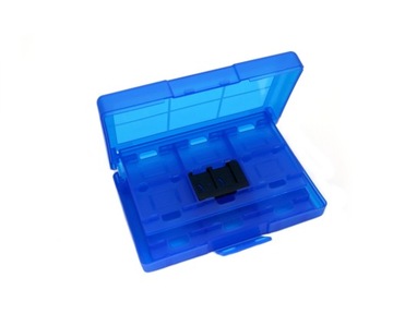 IRIS Pudełko na gry 24 karty gier do konsoli Nintendo Switch / OLED niebies