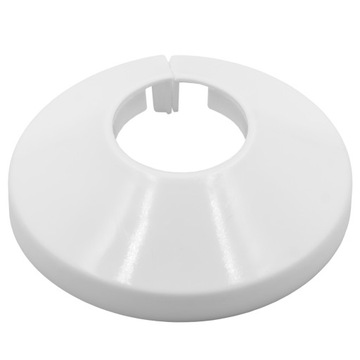 10x ROZETA ROZETKA POJEDYŃCZA BIAŁA MASKOWNICA RUR 22mm DZIELONA