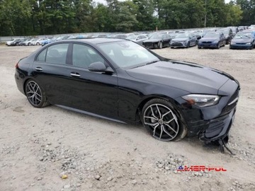 Mercedes Klasa C W206 2022 Mercedes-Benz Klasa C 2022r., C300 4MATIC, 2.0L 2.0 Benzyna 255KM, zdjęcie 2