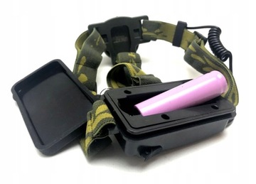 LATARKA CZOŁOWA LED 3W AKUMULATOROWA SENSOR RUCHU