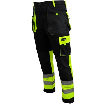 Размер светоотражающих рабочих брюк ADMIRAL Hi-Vis. М/50