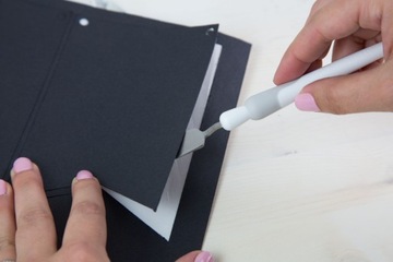 Силуэтная лопаточка