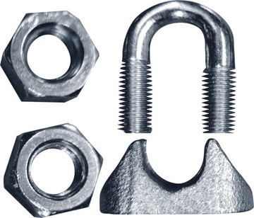 Зажим для веревки оцинкованный OC - 6 мм