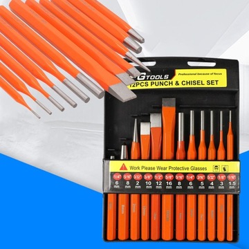 НАБОР НАПИЛЕЙ, ОТВЕРТКОВ И ФРЕЗ 12 ШТ. СЕРВИСНЫЙ ИНСТРУМЕНТ + КЕЙС