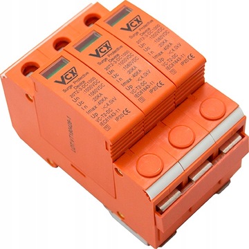 OGRANICZNIK PRZEPIĘĆ C 3P DC 1200V FOTOWOLTAICZNY