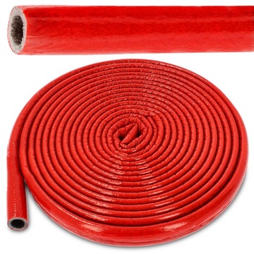 Изоляция с изоляцией 28/6 мм, медные трубы PEX, красный толстый рулон, рулон 10 м