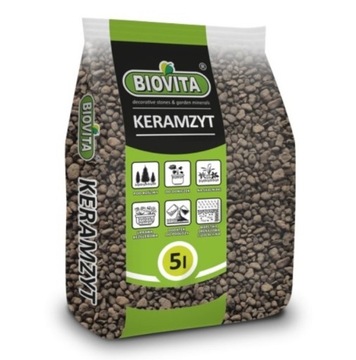 BIOVITA Keramzyt drobny ogrodniczy 5l 4-8mm