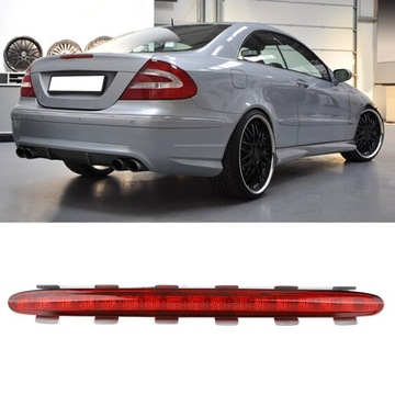 MERCEDES W209 CLK ТРЕТИЙ СТОП-СИГНАЛ СВЕТОДИОДНЫЙ КАПОТ РАБОТАЕТ ОРИГИНАЛ