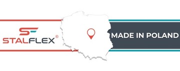 Uchwyt słupowy do kamery do monitoringu uniwersalny do kamer CCTV Stalflex
