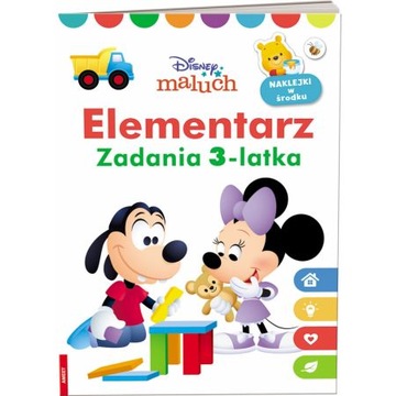 Disney Maluch. Elementarz Zadania i 3-latka