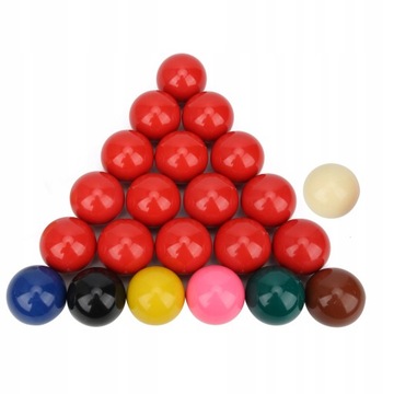 22 szt. 52,2 mm / 2,1 cala Snooker Bilard Stół