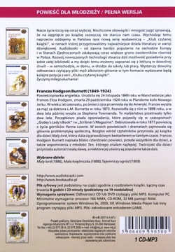 МАЛЕНЬКАЯ ПРИНЦЕССА - ФРЭНСИС ХОДЖСОН БЕРНЕТТ [АУДИОКНИГА] [CD]