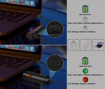 Комплект велосипедных фонарей Montop USB для велосипеда Stvzo, переднее и заднее освещение для велосипеда