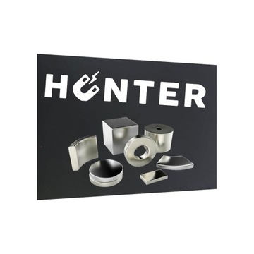 FOLIA MAGNETYCZNA CZARNA, ARKUSZ A4, GRUBOŚĆ 1,5 mm - HUNTER