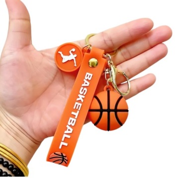 BRELOK DO KLUCZY KOSZYKÓWKA BRELOCZEK DO PLECAKA BASKETBALL
