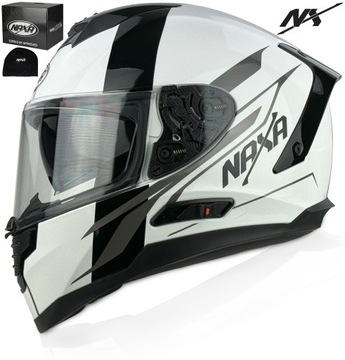 KASK MOTOCYKLOWY INTEGRALNY PEŁNY | BLENDA PRZECIWSŁONECZNA | NAXA F29 r.M