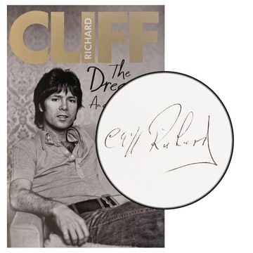 CLIFF RICHARD The Dreamer Auobiography AUTOGRAF