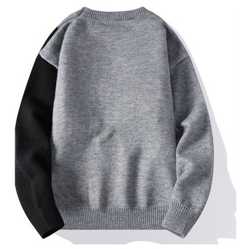 Mens Fashion Crewneck Cartoon Pullover Sweater Kni