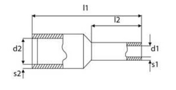 Эргономичные наконечники для рукавов 100 шт.
