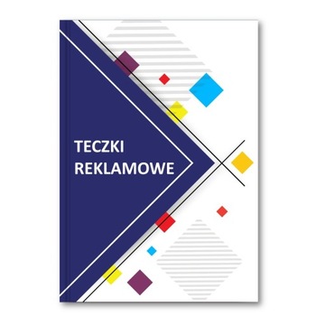 Teczki reklamowe A4, 1 big, 100szt., dwustronna