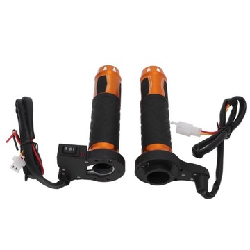 РУЧКИ ДЛЯ МОТОЦИКЛА С ПОДОГРЕВОМ ЗОЛОТО 22ММ