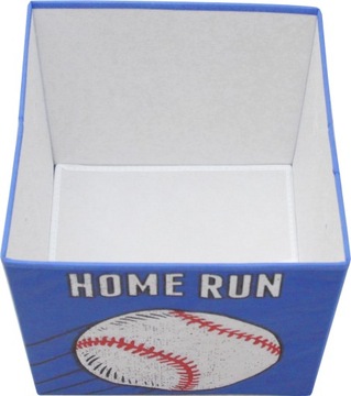 KSZPUDEŁKO HOME RUN ИГРУШЕЧНЫЙ КОНТЕЙНЕР 30x30x30 см