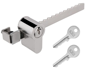 zamek Lob ZG02 meblowy gablotowy witrynowy witryny