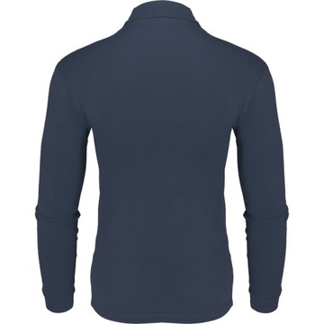Golf Męski Elastyczny Koszulka Granat Bawełna XL