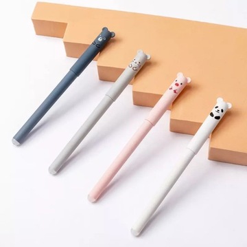 4 ластика со стираемой шариковой ручкой «ЖИВОТНОЕ»