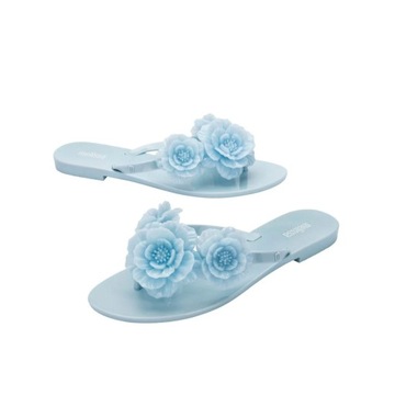 Melissa Japonki Damskie Harmonic Springtime Niebieskie 40