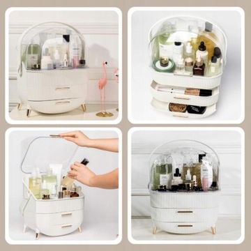 КОРОБКА-ОРГАНИЗАТОР КОРОБКА ДЛЯ КОСМЕТИКИ ЮВЕЛИРНЫЕ ИЗДЕЛИЯ БОЛЬШАЯ КОСМЕТИЧКА