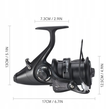 КАТУШКА ДЛЯ КАРПА ПЕРЕДНЯЯ И REA ДВОЙНАЯ ДВИГАТЕЛЯ 9000