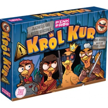 KRÓL KUR PINK FROG GRA ZRĘCZNOŚCIOWA 4+
