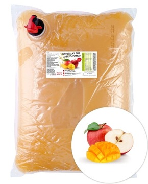 SOK JABŁKOWY Z MANGO TŁOCZONY 100% NFC 5L DZIECI